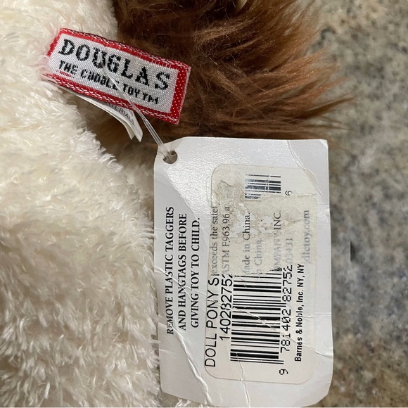 Douglas The Cuddle Toy Stuffed 9" Plush Brown And White Horse Pony Spot New - Picture 5 of 6